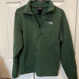 North face fleece crew neck